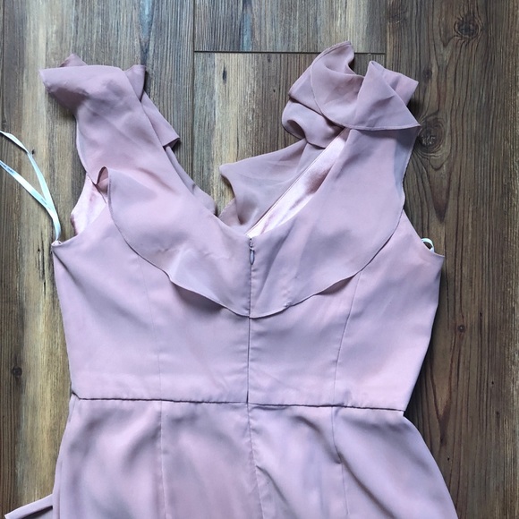 Awei Bridal) mauve formal gown - Picture 4 of 8